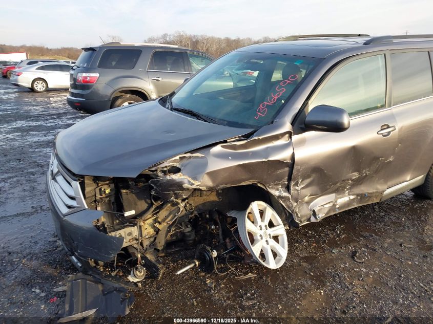 2012 Toyota Highlander Se V6 VIN: 5TDBK3EHXCS121798 Lot: 43966590