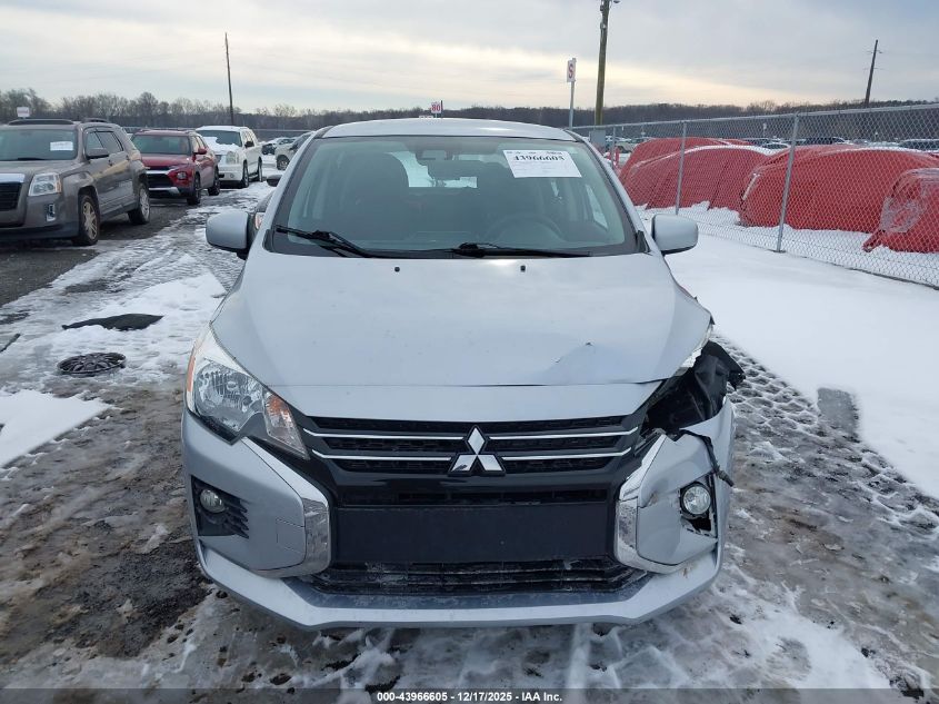 2021 Mitsubishi Mirage Carbonite Edition/Es/Le VIN: ML32AUHJ2MH011523 Lot: 43966605