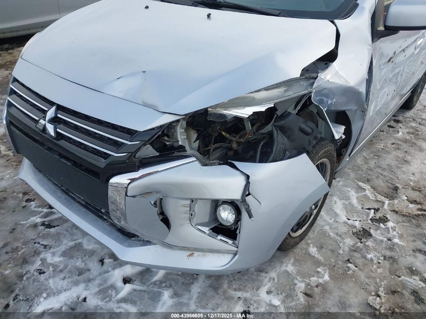 2021 Mitsubishi Mirage Carbonite Edition/Es/Le VIN: ML32AUHJ2MH011523 Lot: 43966605