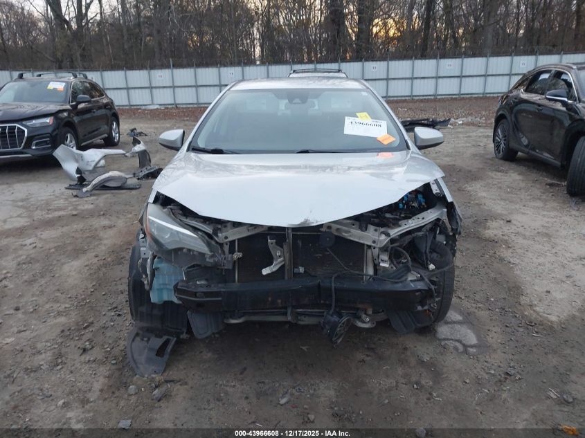 2019 Toyota Corolla Le VIN: 2T1BURHE8KC134684 Lot: 43966608