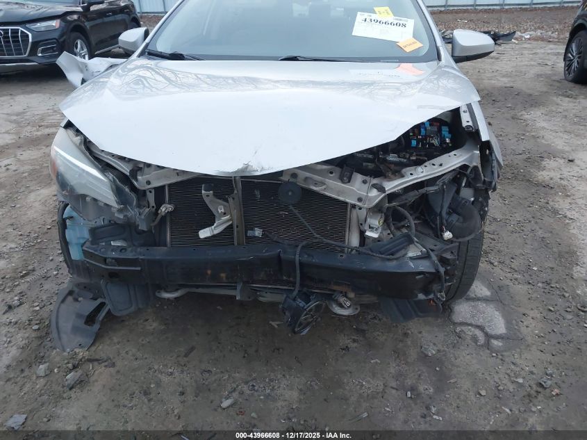 2019 Toyota Corolla Le VIN: 2T1BURHE8KC134684 Lot: 43966608