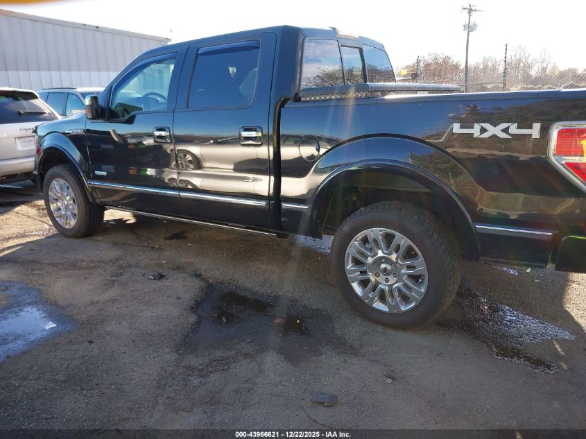 2013 Ford F-150 Platinum VIN: 1FTFW1ET6DFD52679 Lot: 43966621