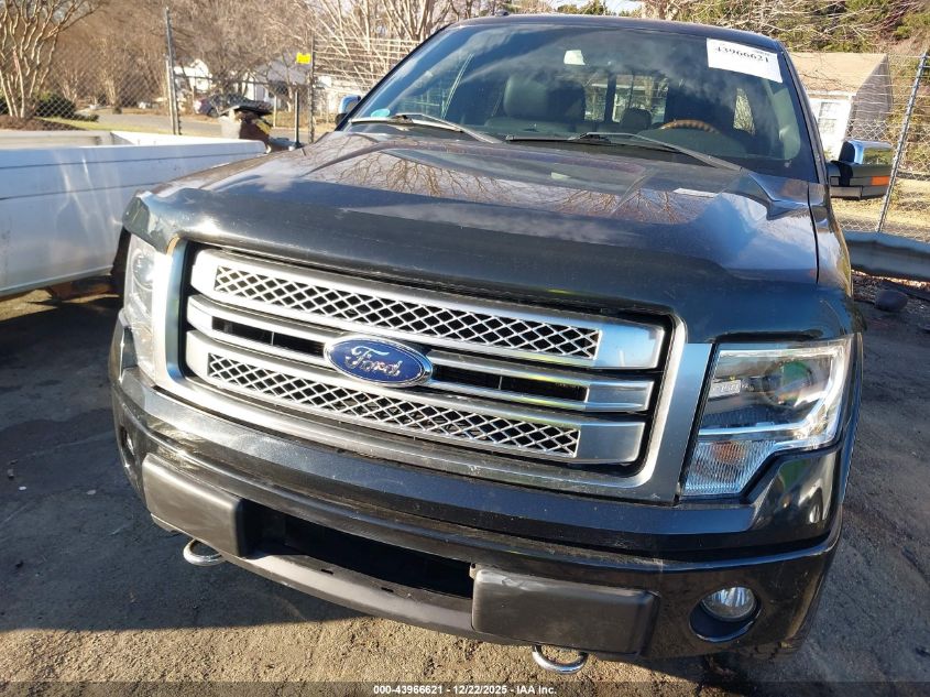 2013 Ford F-150 Platinum VIN: 1FTFW1ET6DFD52679 Lot: 43966621