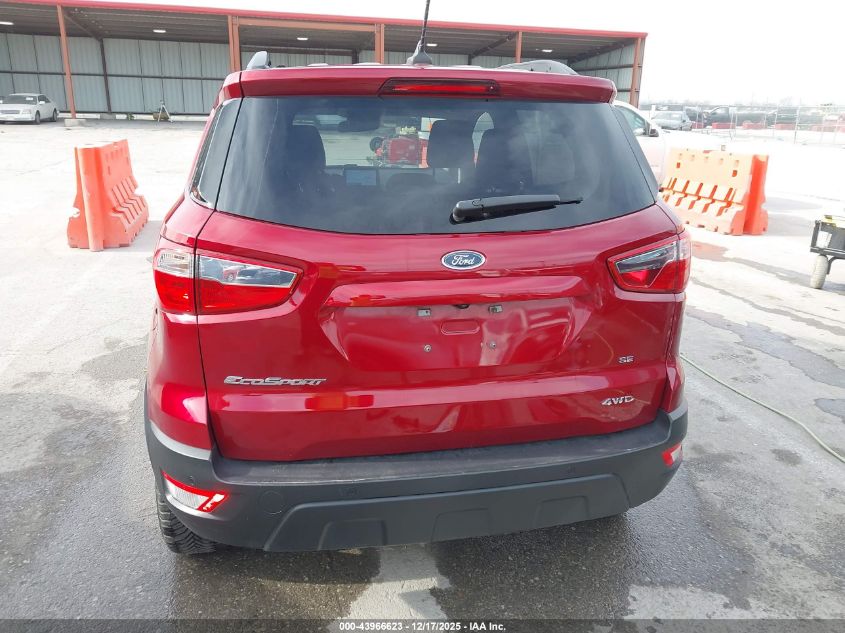 2021 Ford Ecosport Se VIN: MAJ6S3GL9MC451315 Lot: 43966623