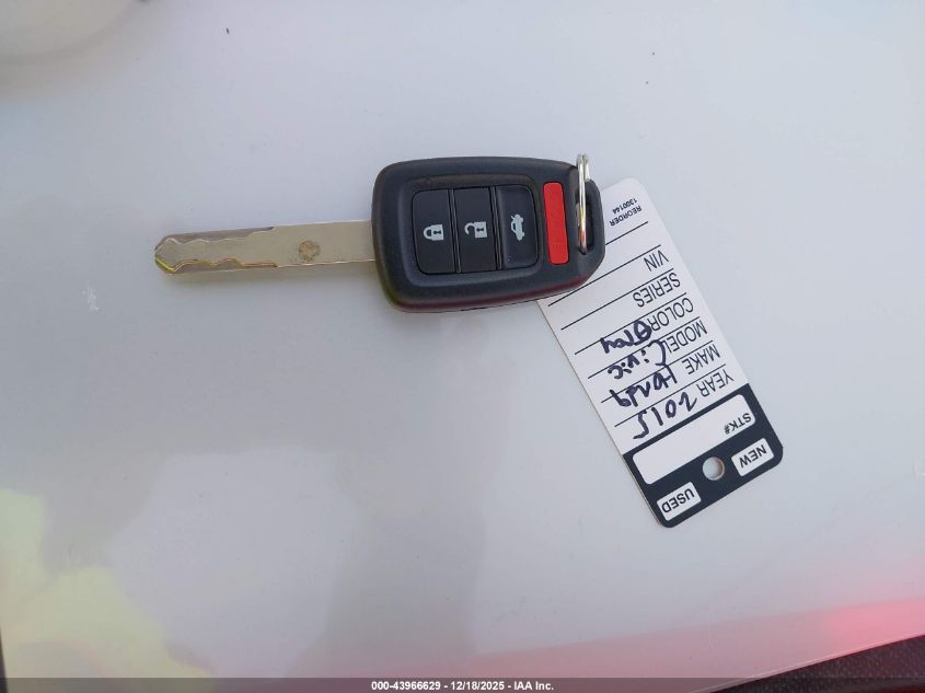 2015 Honda Civic Lx VIN: 2HGFB2F52FH565228 Lot: 43966629