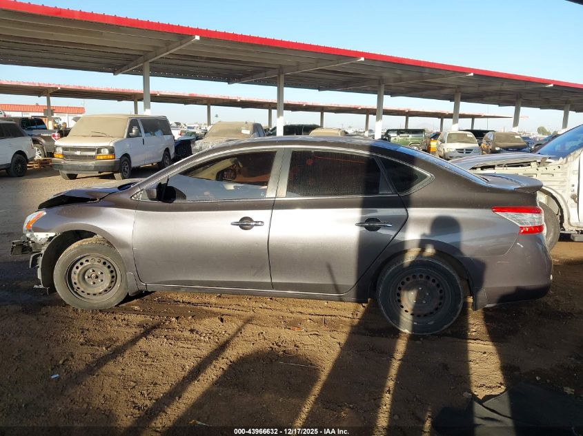 2015 Nissan Sentra Sv VIN: 3N1AB7AP3FY305237 Lot: 43966632