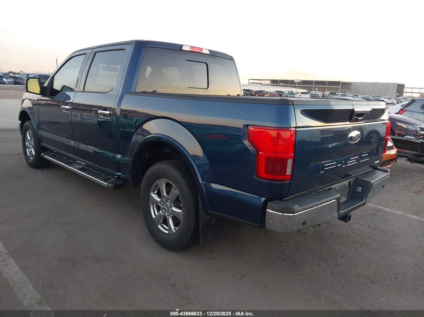 VIN 1FTEW1C41KKE50451 2019 FORD F-150 LARIAT