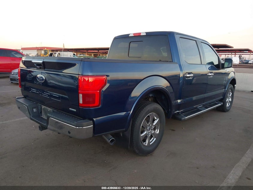 VIN 1FTEW1C41KKE50451 2019 FORD F-150 LARIAT