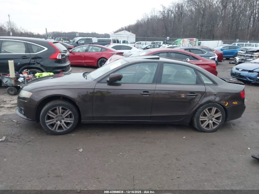 2011 Audi A4 2.0T Premium VIN: WAUBFAFL5BN042469 Lot: 43966635