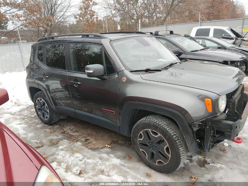 2016 Jeep Renegade Trailhawk VIN: ZACCJBCT1GPD83432 Lot: 43966646