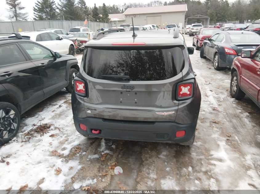 2016 Jeep Renegade Trailhawk VIN: ZACCJBCT1GPD83432 Lot: 43966646