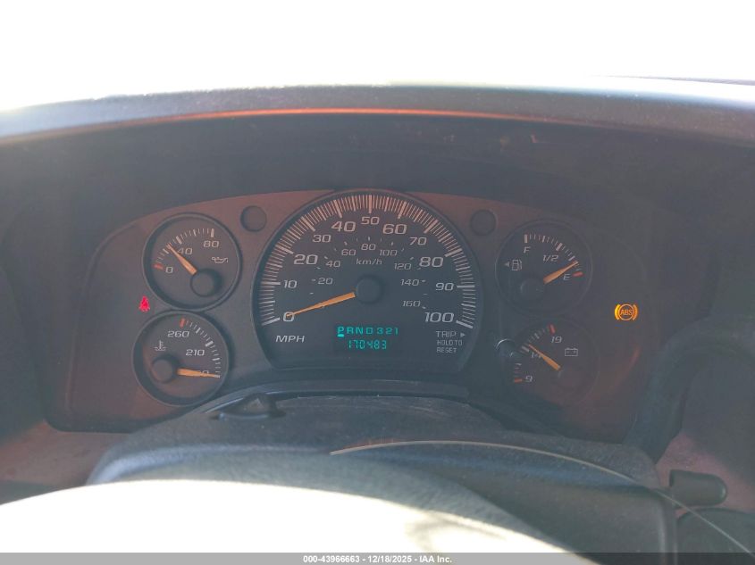 2007 Chevrolet Express Work Van VIN: 1GCGG25V971210031 Lot: 43966663