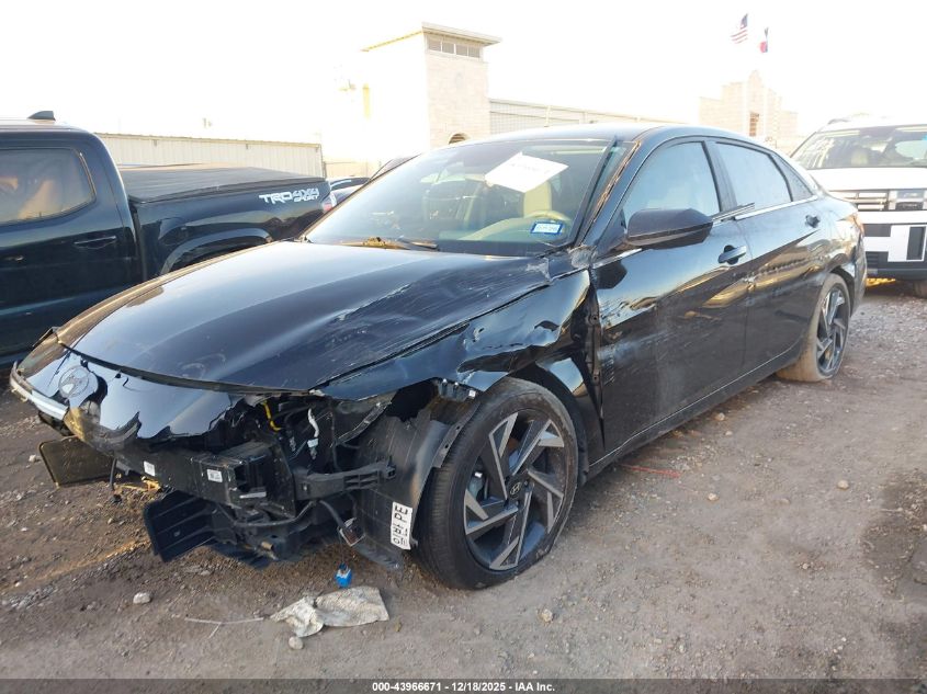 2024 Hyundai Elantra Sel VIN: KMHLS4DG1RU771252 Lot: 43966671