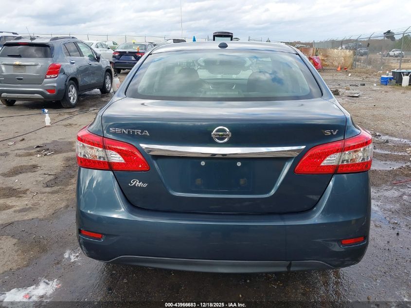 2015 Nissan Sentra Sv VIN: 3N1AB7APXFL691023 Lot: 43966683