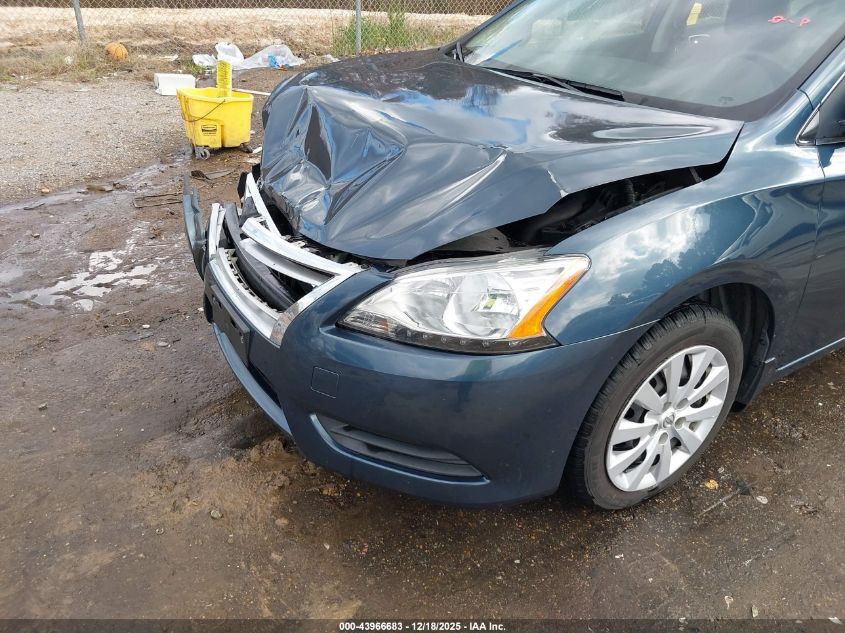 2015 Nissan Sentra Sv VIN: 3N1AB7APXFL691023 Lot: 43966683