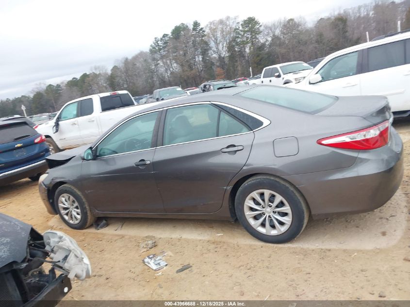 2016 Toyota Camry Le VIN: 4T4BF1FKXGR553796 Lot: 43966688