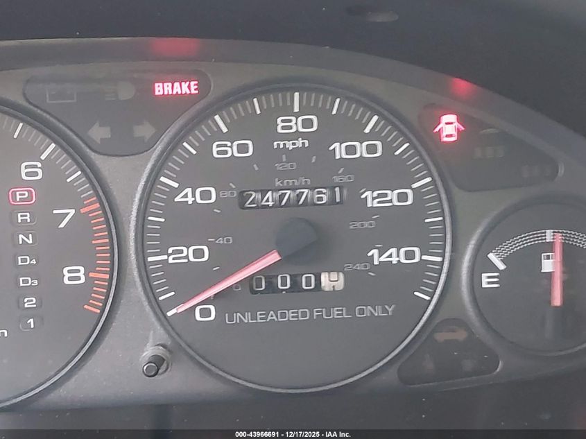 1998 Acura Integra Ls VIN: JH4DB7657WS000161 Lot: 43966691