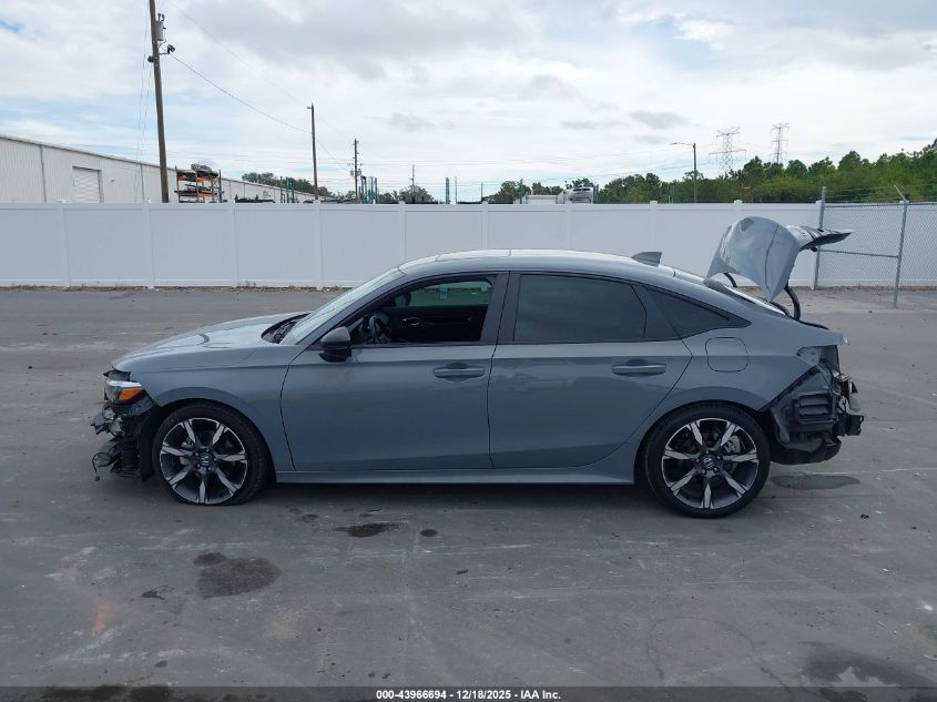 2025 Honda Civic Hybrid Sport/Sport Touring VIN: 2HGFE4F80SH301724 Lot: 43966694