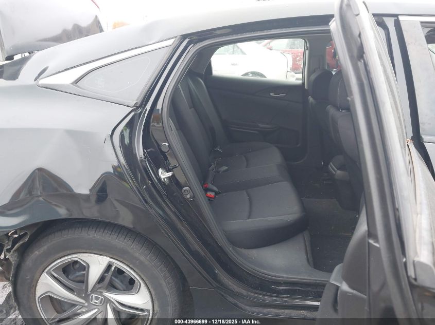 2019 Honda Civic Lx VIN: 19XFC2F69KE202287 Lot: 43966699