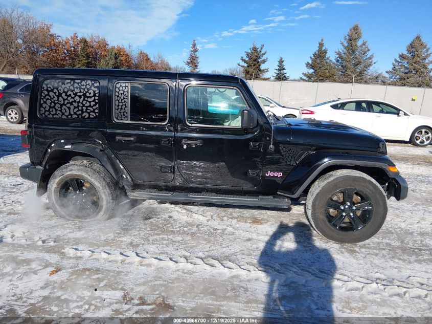 2020 Jeep Wrangler Unlimited Sahara Altitude VIN: 1C4HJXEN9LW348040 Lot: 43966700