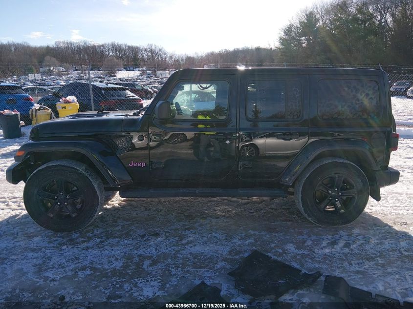 2020 Jeep Wrangler Unlimited Sahara Altitude VIN: 1C4HJXEN9LW348040 Lot: 43966700