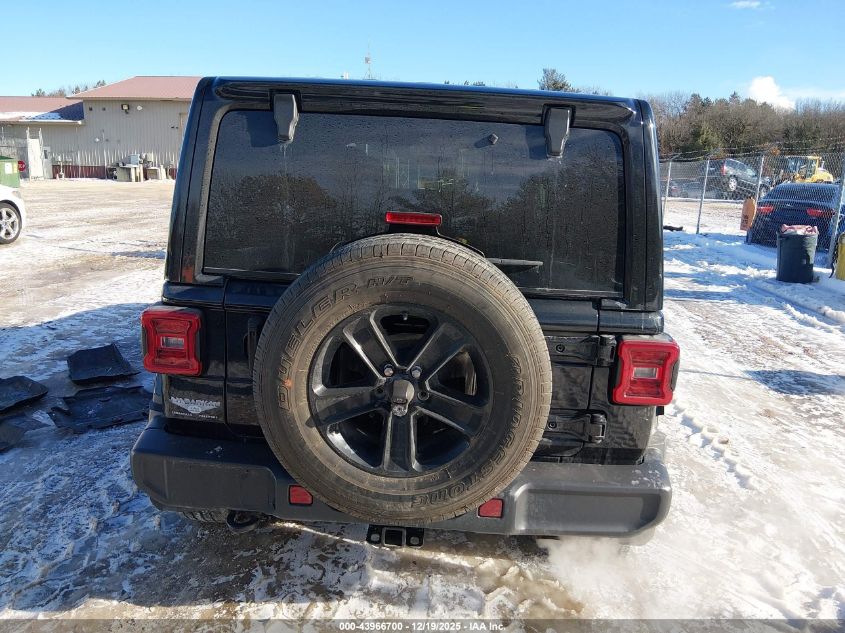 2020 Jeep Wrangler Unlimited Sahara Altitude VIN: 1C4HJXEN9LW348040 Lot: 43966700