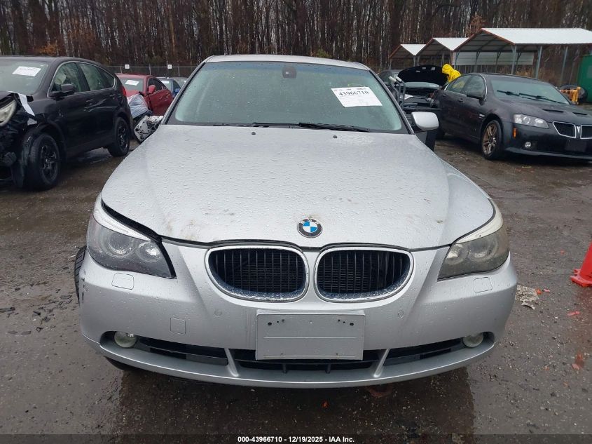 2006 BMW 530Xi VIN: WBANF73526CG67020 Lot: 43966710