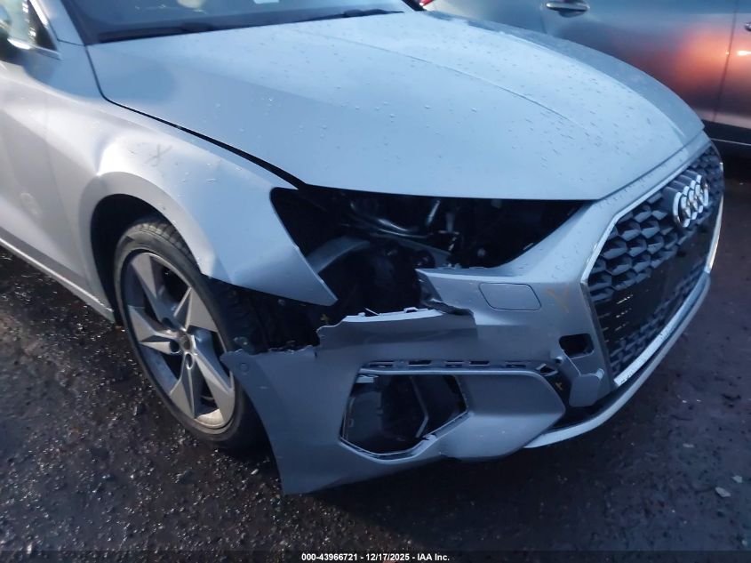 2024 Audi A3 Premium 40 Tfsi Front-Wheel Drive S Tronic VIN: WAUAUDGY7RA112505 Lot: 43966721