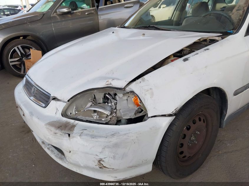 1996 Honda Civic Lx VIN: 2HGEJ6670TH500798 Lot: 43966735