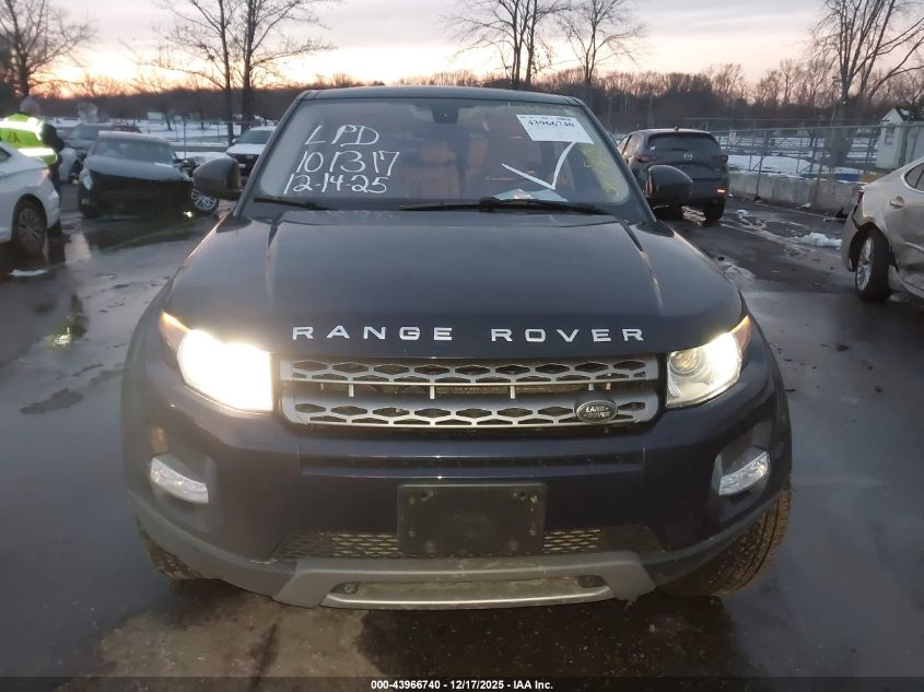 2014 Land Rover Range Rover Evoque Pure VIN: SALVP2BG8EH955282 Lot: 43966740