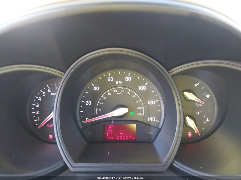 2014 Kia Rio Lx VIN: KNADM5A3XE6333965 Lot: 43966747