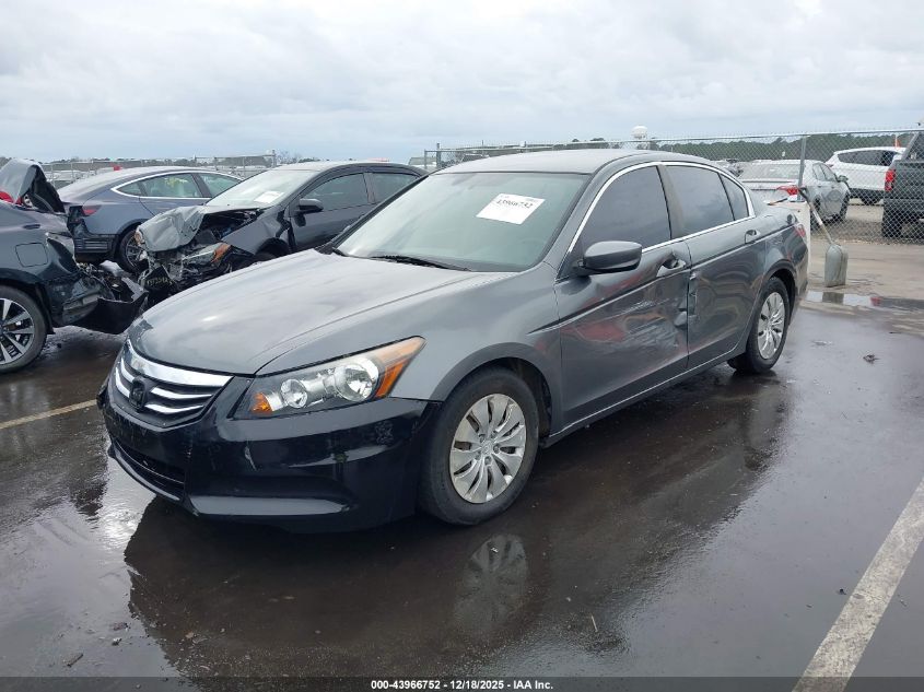 2012 Honda Accord 2.4 Lx VIN: 1HGCP2F32CA245677 Lot: 43966752