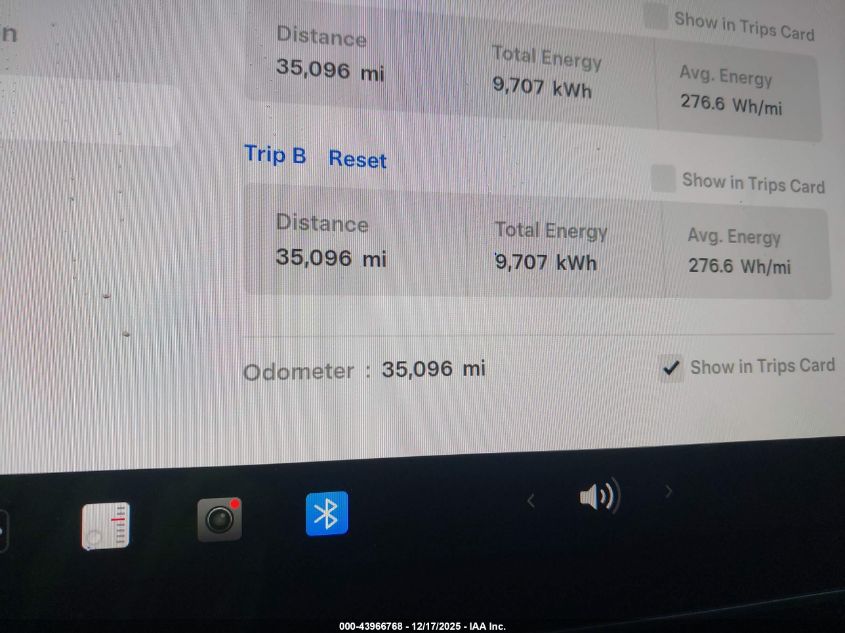 2023 Tesla Model Y Performance Dual Motor All-Wheel Drive VIN: 7SAYGDEF5PF947682 Lot: 43966768