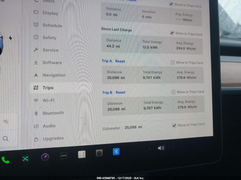 2023 Tesla Model Y Performance Dual Motor All-Wheel Drive VIN: 7SAYGDEF5PF947682 Lot: 43966768