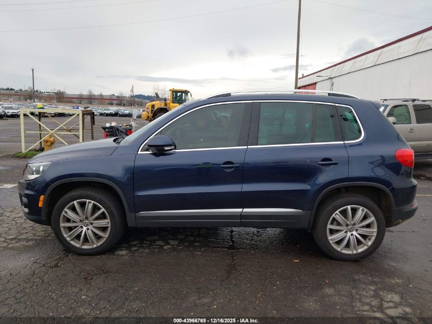 2015 Volkswagen Tiguan Se VIN: WVGBV7AX3FW561938 Lot: 43966769