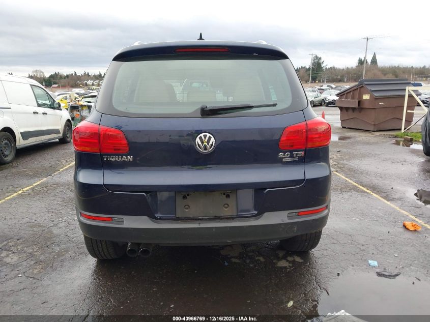 2015 Volkswagen Tiguan Se VIN: WVGBV7AX3FW561938 Lot: 43966769