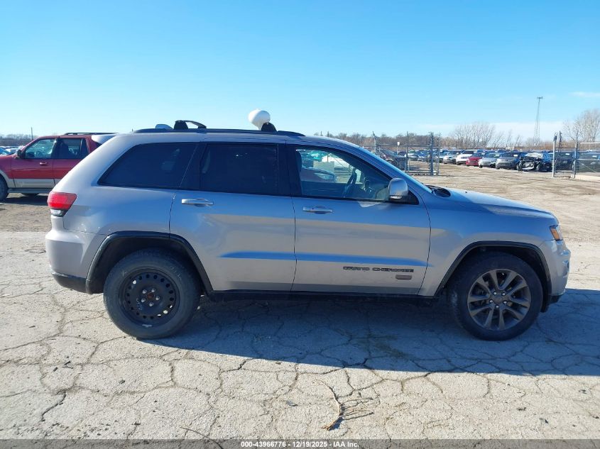 2016 Jeep Grand Cherokee Limited 75Th Anniversary VIN: 1C4RJFBG0GC360525 Lot: 43966776