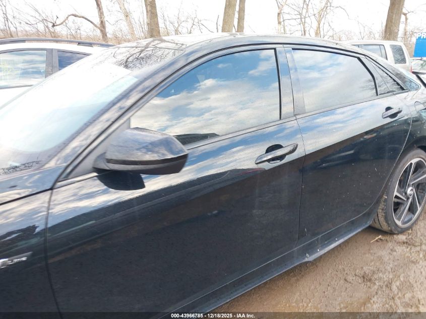 2022 Hyundai Elantra N Line VIN: KMHLR4AF6NU362455 Lot: 43966785