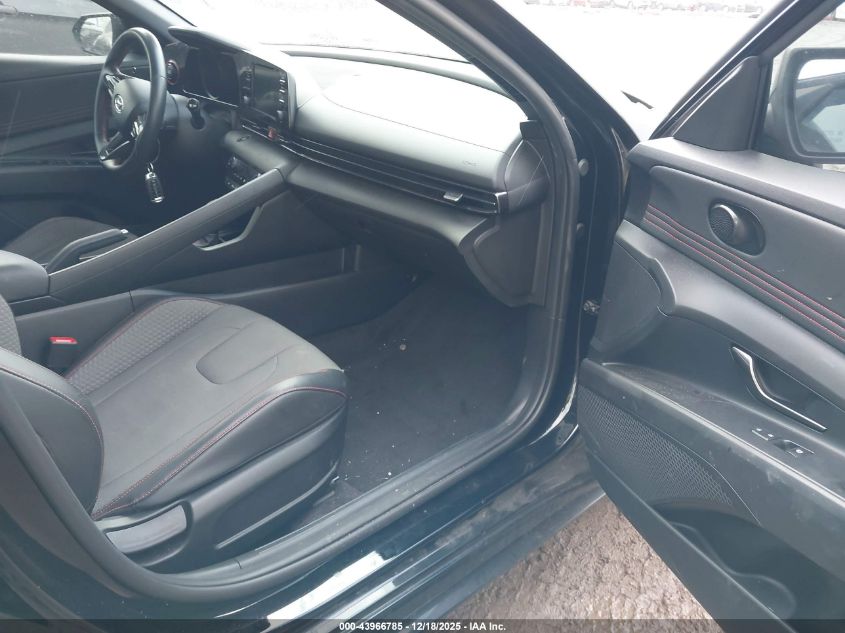 2022 Hyundai Elantra N Line VIN: KMHLR4AF6NU362455 Lot: 43966785