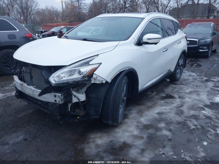 2017 Nissan Murano Platinum/S/Sl/Sv