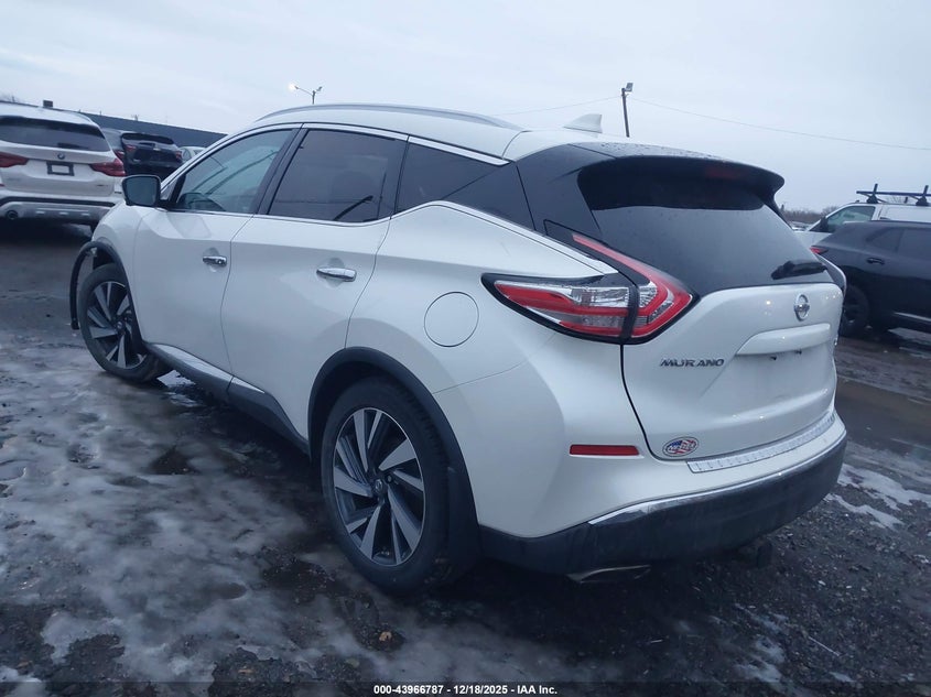 2017 Nissan Murano Platinum/S/Sl/Sv