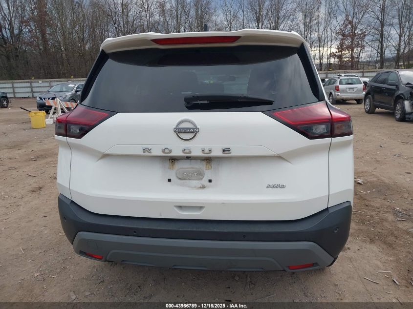 2023 Nissan Rogue S Intelligent Awd VIN: 5N1BT3AB7PC890454 Lot: 43966789