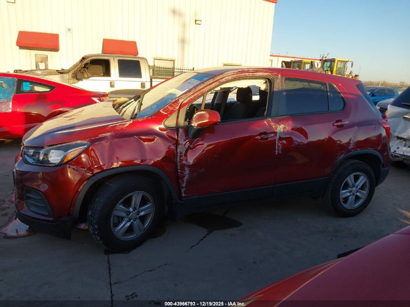 2022 Chevrolet Trax Awd Ls VIN: KL7CJNSM0NB503401 Lot: 43966793