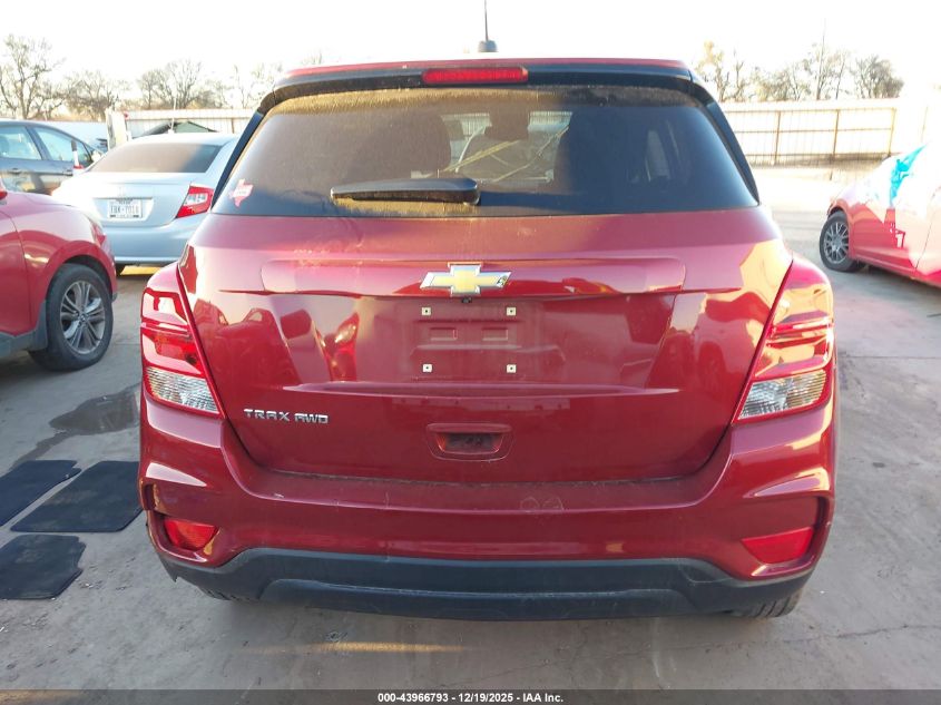 2022 Chevrolet Trax Awd Ls VIN: KL7CJNSM0NB503401 Lot: 43966793