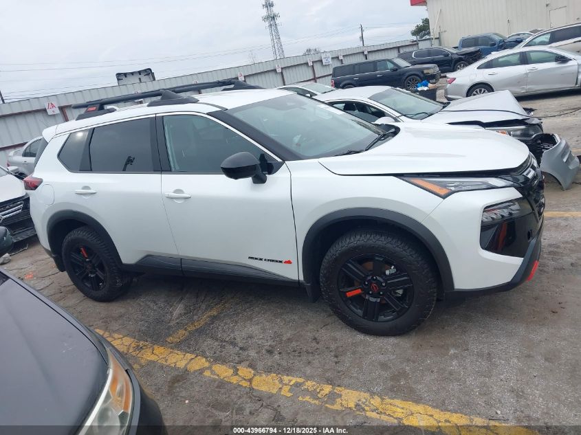 2025 Nissan Rogue Rock Creek VIN: 5N1BT3BB1SC769281 Lot: 43966794