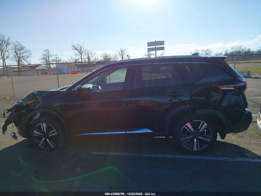 2023 Nissan Rogue Sl Intelligent Awd VIN: 5N1BT3CB6PC915227 Lot: 43966799