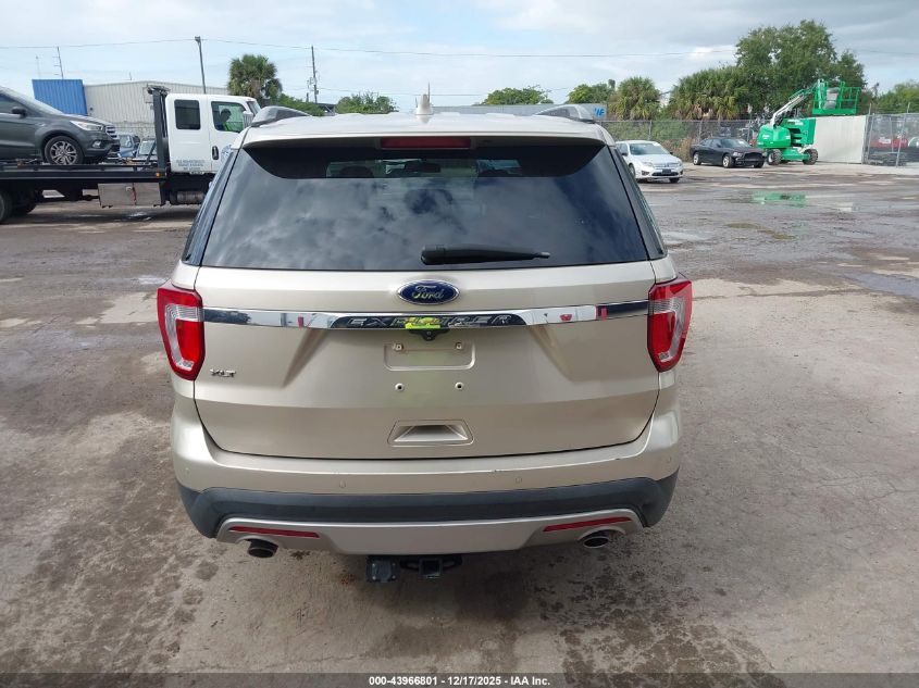 2017 Ford Explorer Xlt VIN: 1FM5K7D88HGC12622 Lot: 43966801