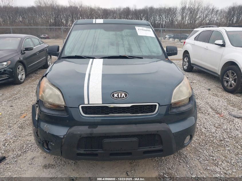 2010 Kia Soul + VIN: KNDJT2A27A7071003 Lot: 43966800