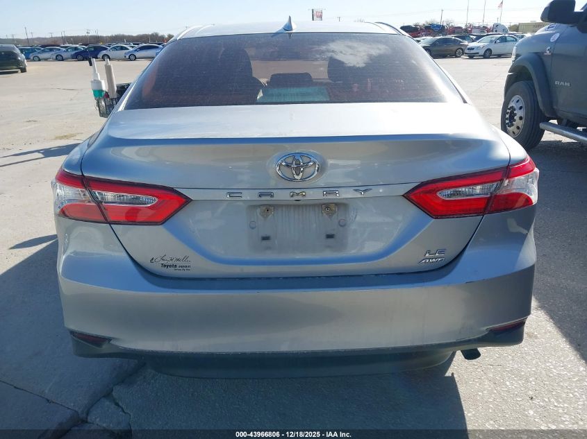 2020 Toyota Camry Le Awd VIN: 4T1C11BKXLU010395 Lot: 43966806