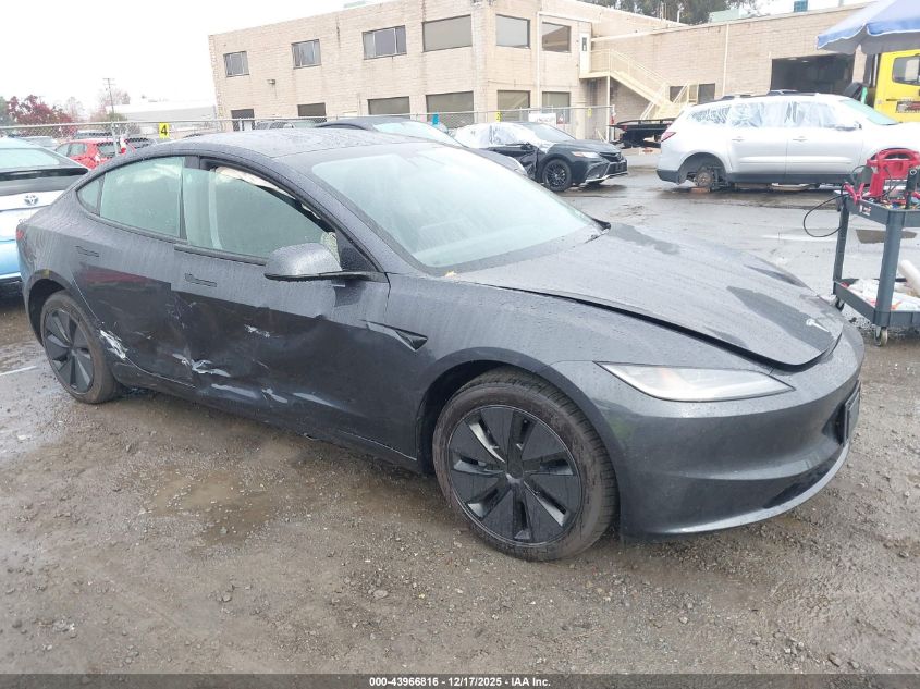 2025 Tesla Model 3 Long Range Rear-Wheel Drive/Standard Rear-Wheel Drive VIN: 5YJ3E1EA1SF039495 Lot: 43966816